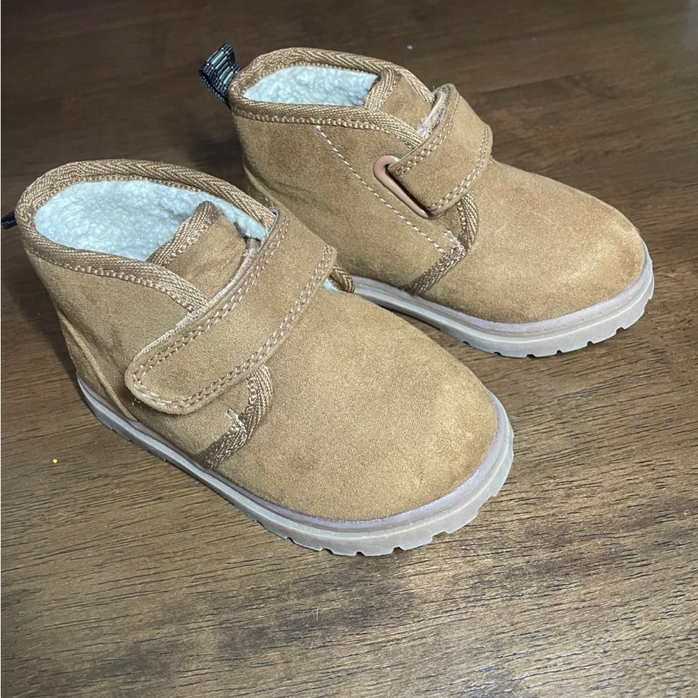 Cat & Jack Toddler girls magnus boots 6c cognac 6t